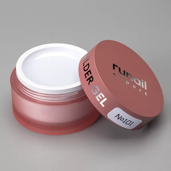 Runail Expert, Гель моделирующий UV BUILDER GEL №101, 50г банка